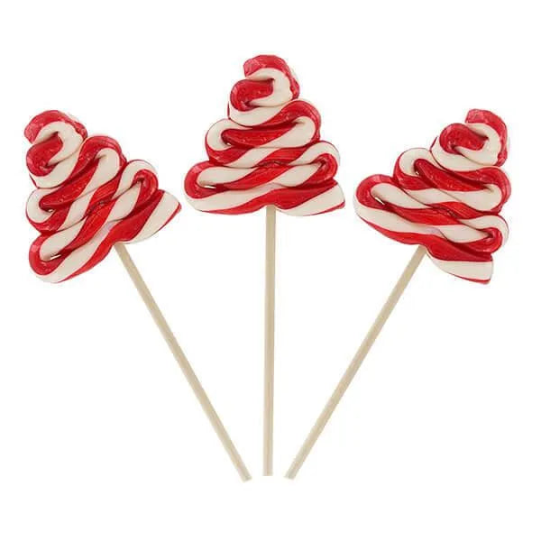 Christmas Tree Swirl Pops: 18-Piece Display