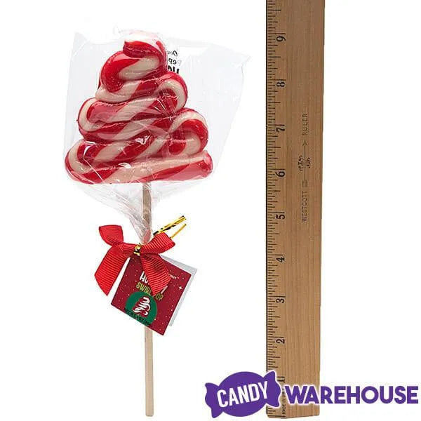 Christmas Tree Swirl Pops: 18-Piece Display