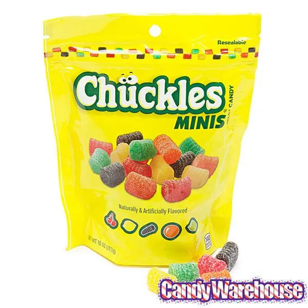 Chuckles Minis Jelly Candy: 10-Ounce Bag