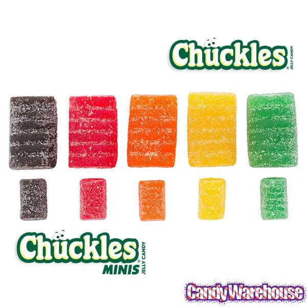 Chuckles Minis Jelly Candy 5-Ounce Packs: 10-Piece Box