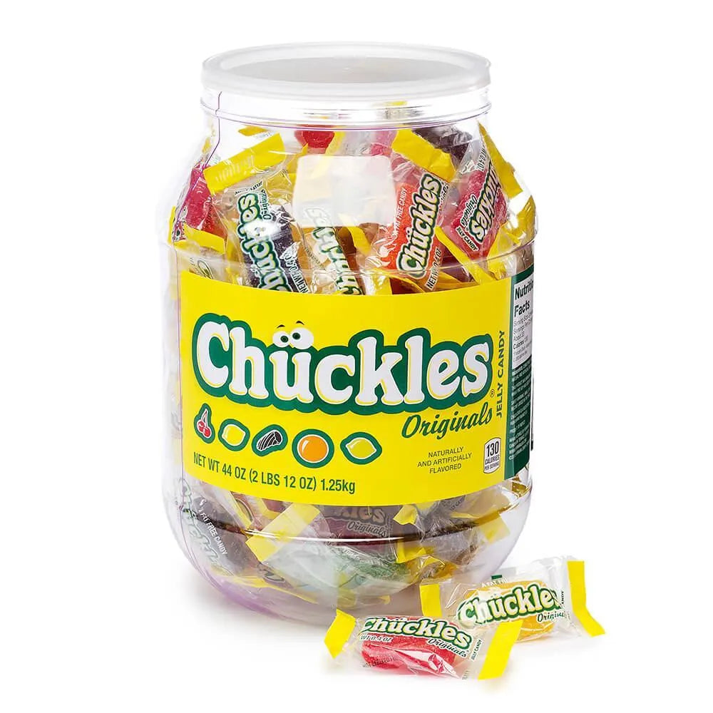 Chuckles Originals Jelly Candy: 100-Piece Tub