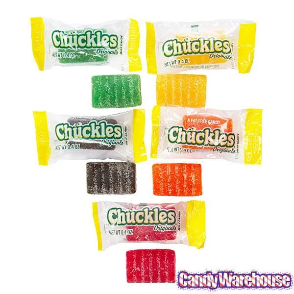 Chuckles Originals Jelly Candy: 100-Piece Tub