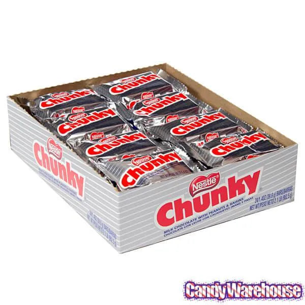 Chunky Chocolate Bars: 24-Piece Box