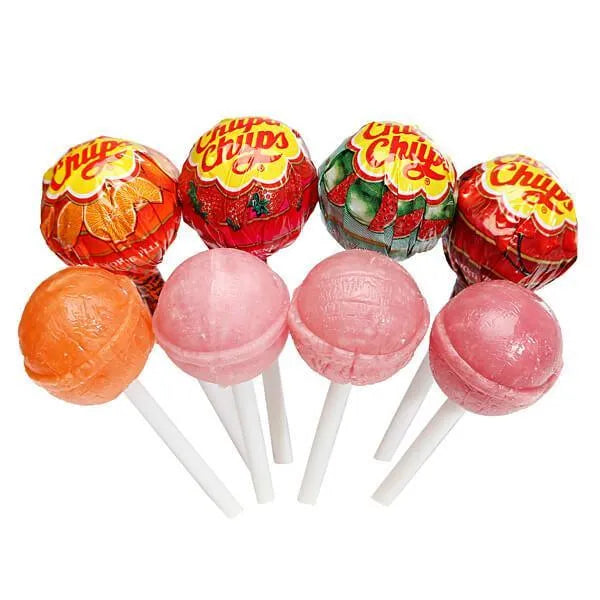 Chupa Chups Fruit Lollipops: 144-Piece Case