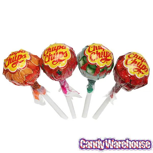 Chupa Chups Fruit Lollipops: 144-Piece Case