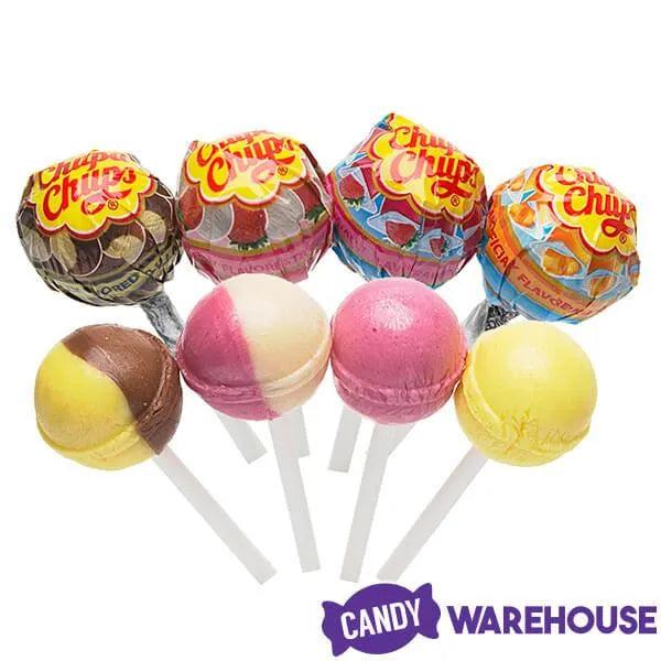 Chupa Chups Ice Cream Lollipops: 80-Piece Collectible Tin