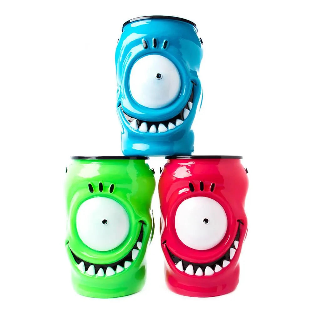 Chupa Chups Lollipops 100-Piece Monster Eye Containers: 3-Piece Set