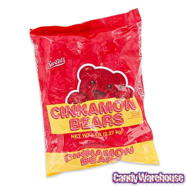 Cinnamon Bears Candy - Unwrapped: 5LB Bag