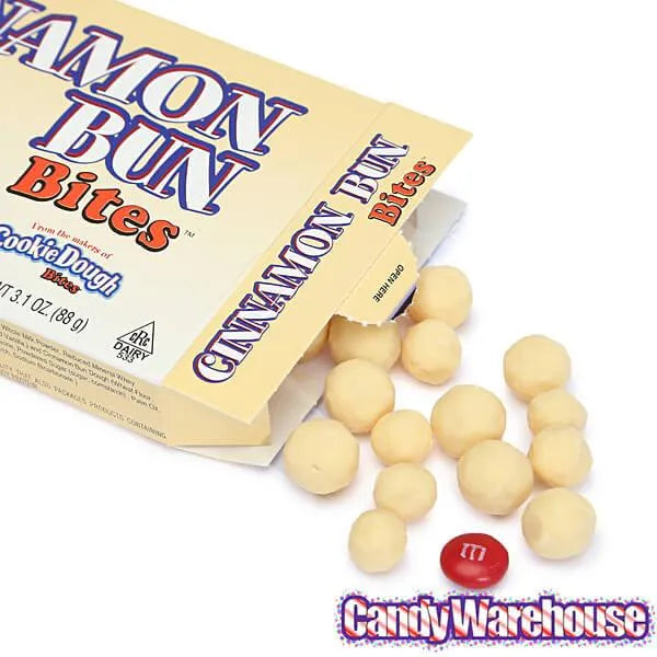 Cinnamon Bun Bites Candy Theater Size Packs: 12-Piece Box