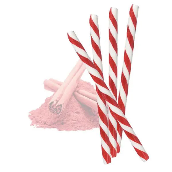 Cinnamon Hard Candy Sticks: 100-Piece Box