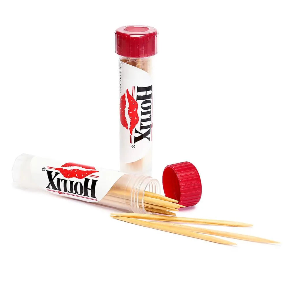 Cinnamon Toothpicks Tubes: 20-Piece Box