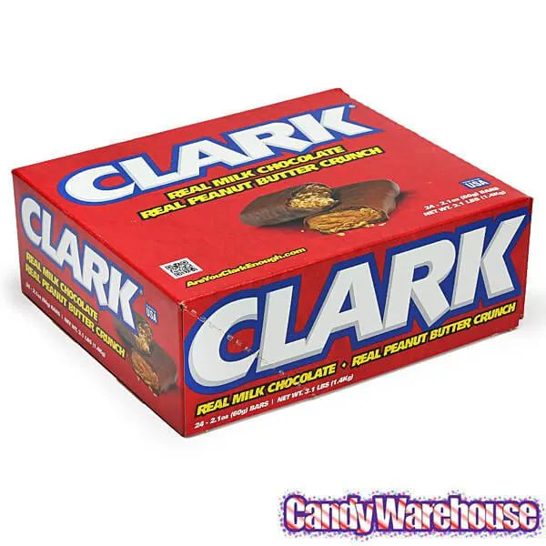 Clark Candy Bars: 24-Piece Box