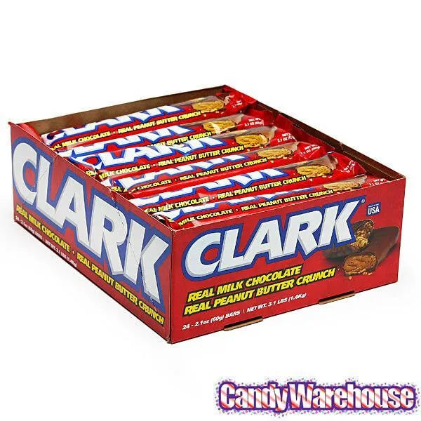 Clark Candy Bars: 24-Piece Box