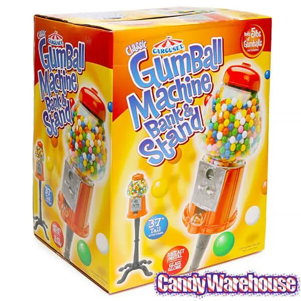 Classic Gumball Machine & Stand