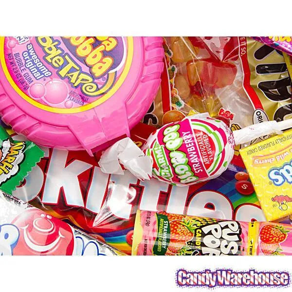 Classic Nostalgic Candy Gift Box: 1990's