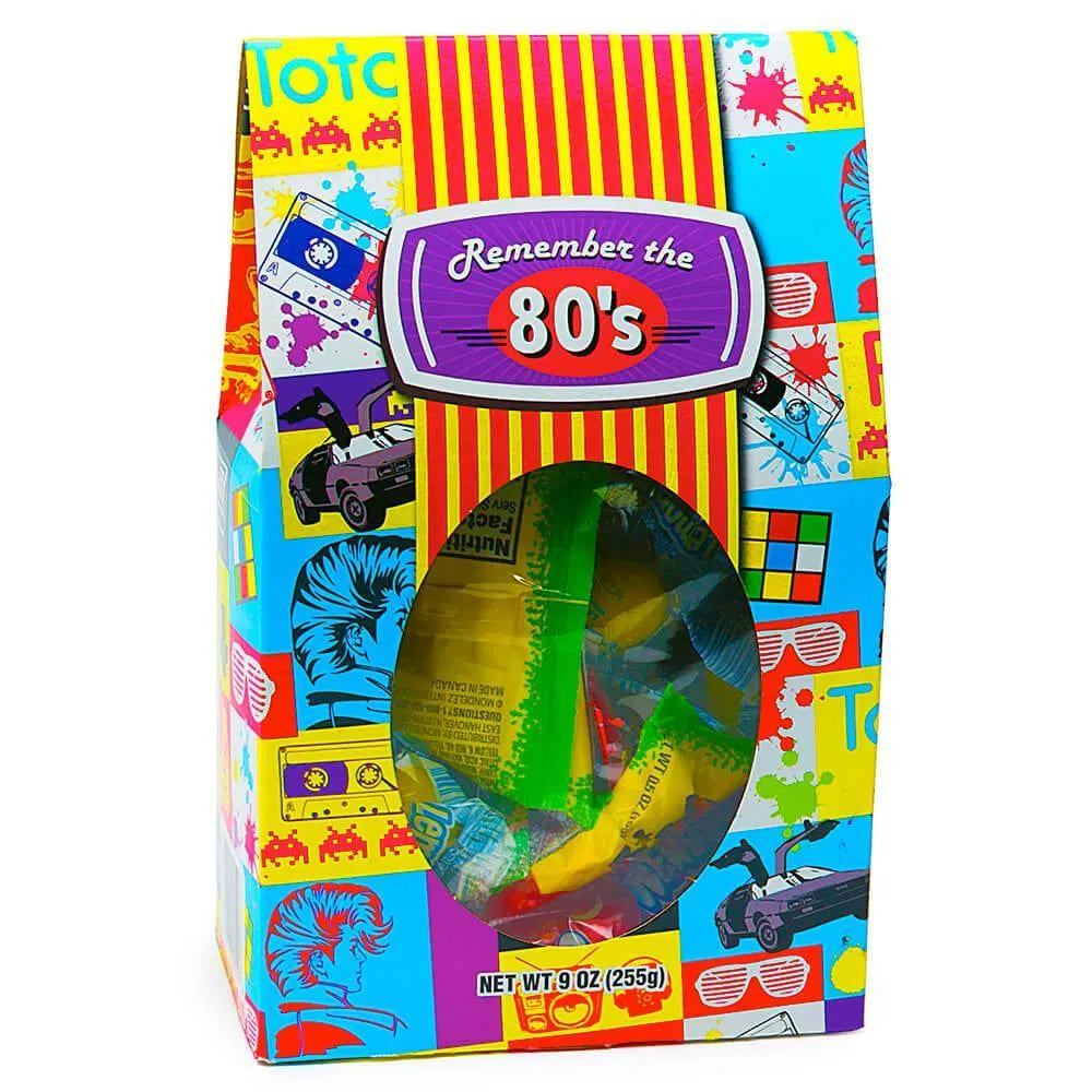 Classic Nostalgic Candy Gift Tote: 1980's