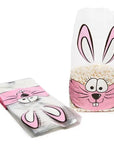 Clear Cello Candy Bags with Bunny: 100-Piece Box