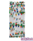 Clear Cello Candy Bags with Holiday Lights: 100-Piece Box