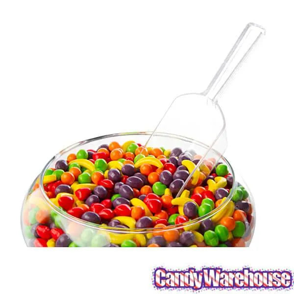 Clear Plastic 4-Ounce Flat Bottom Candy Scoop