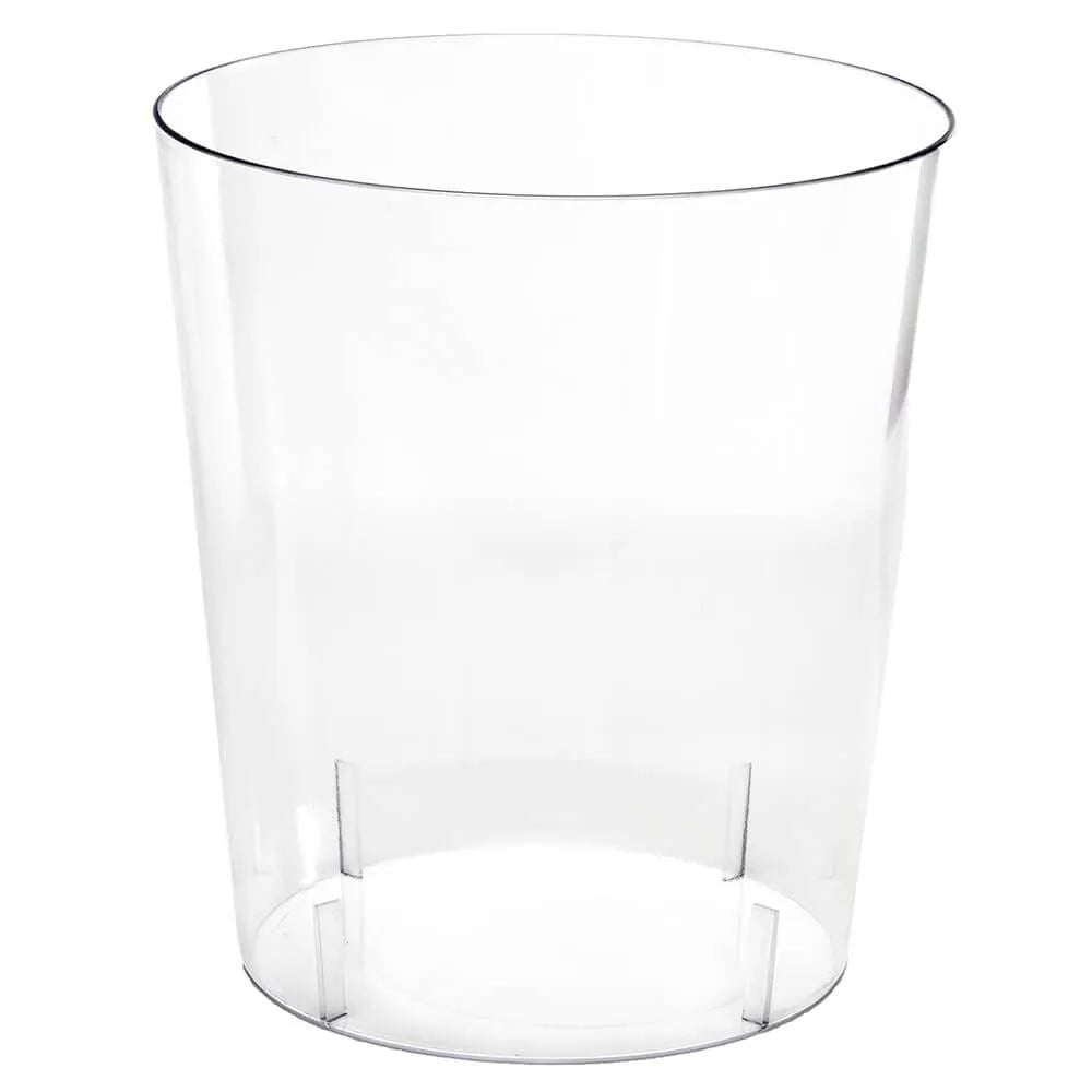 Clear Plastic Cylindrical Candy Container - Small