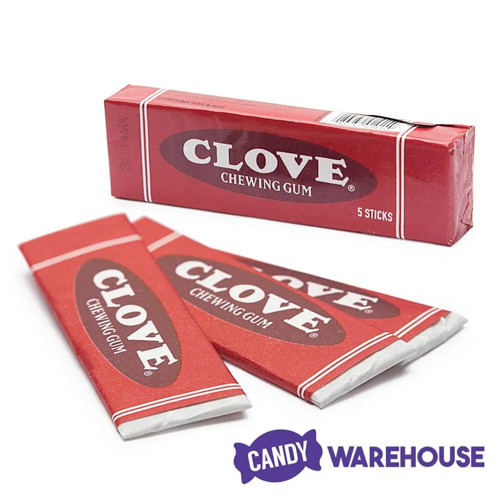 Clove Gum 5-Stick Packs: 10-Piece Gift Tin