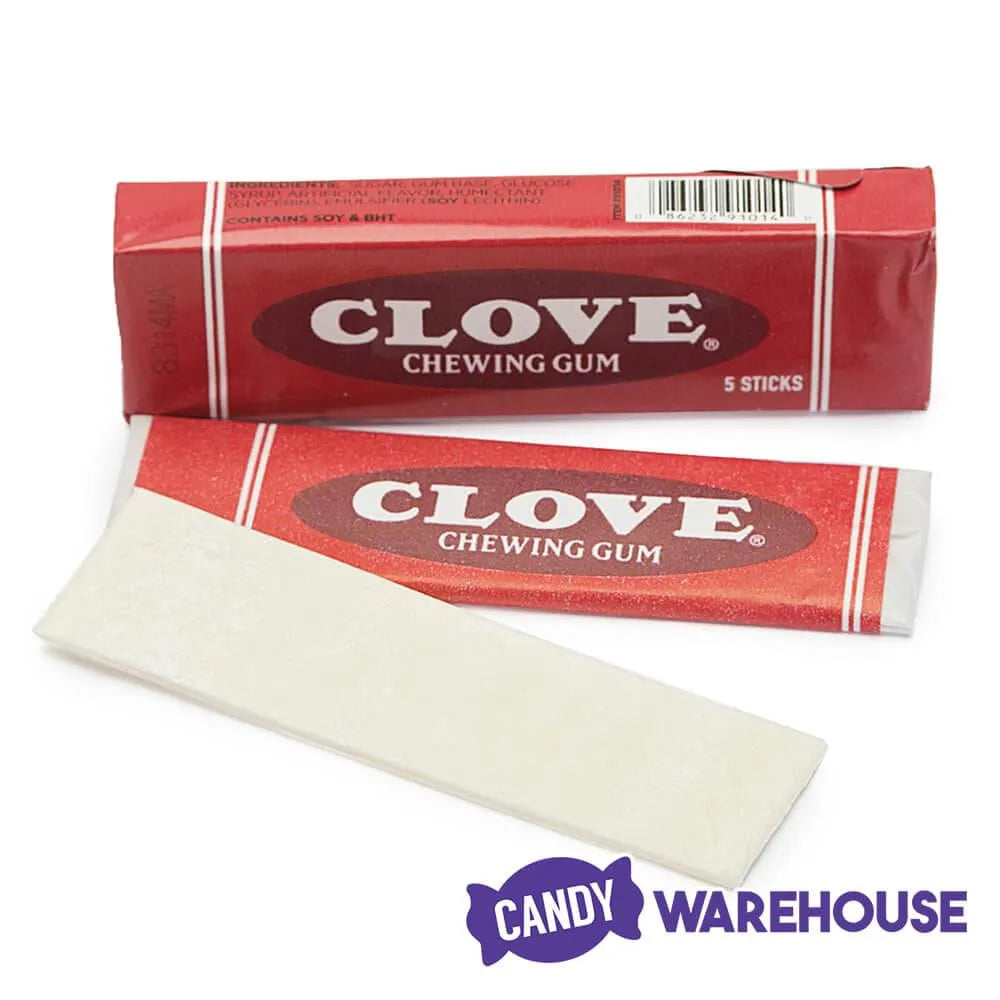 Clove Gum 5-Stick Packs: 10-Piece Gift Tin