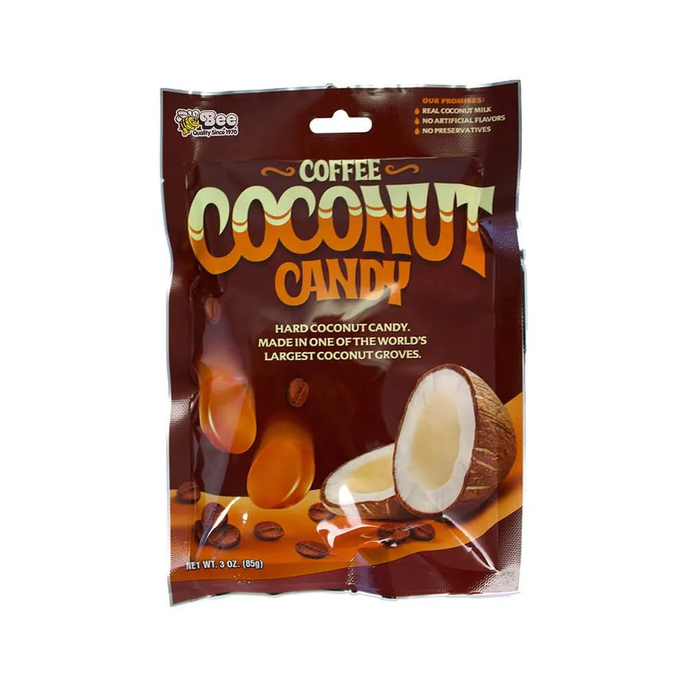 Coffee Coconut Candy: 2.25LB Box