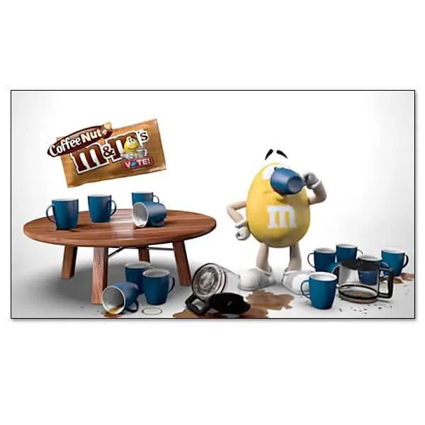 Coffee Nut M&M's Peanut Milk Chocolate Candy: 9.6-Ounce Bag