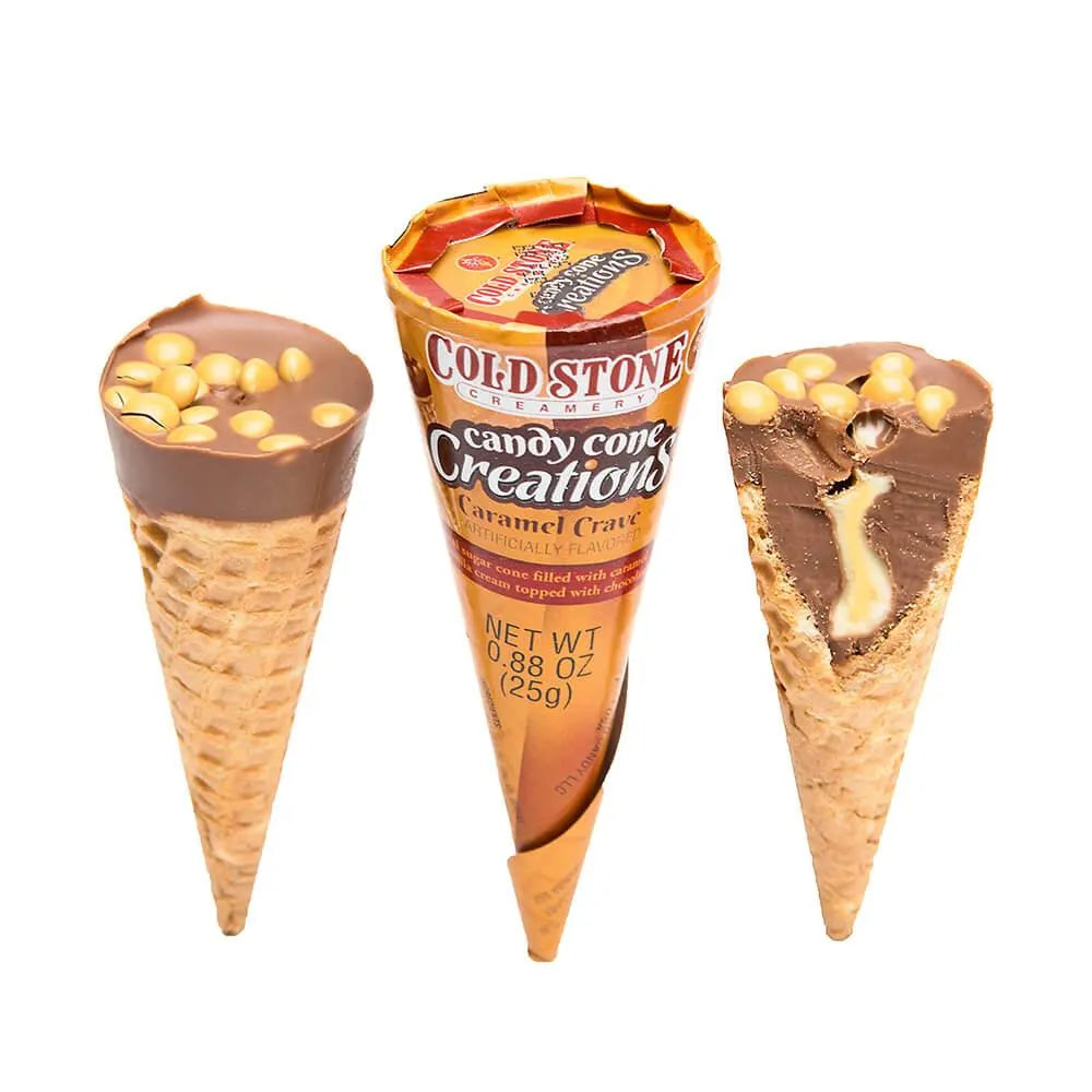 Coldstone Creamery Candy Cones - Caramel Craves: 12-Piece Display