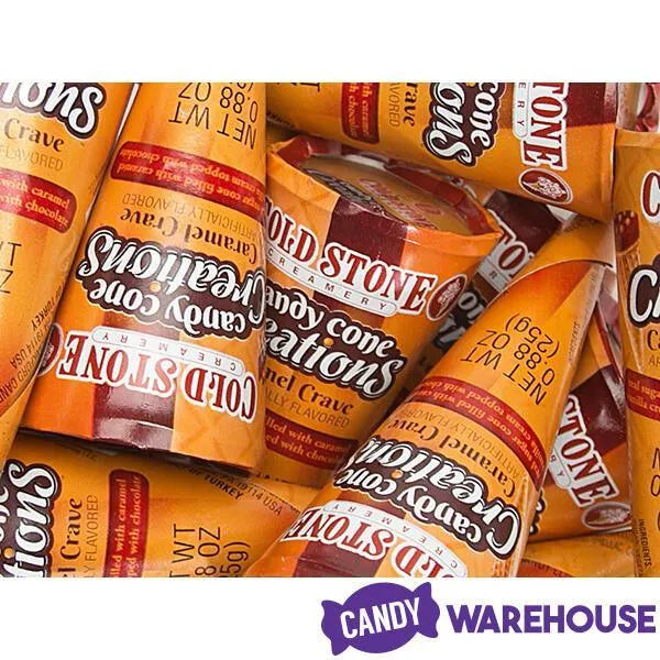 Coldstone Creamery Candy Cones - Caramel Craves: 12-Piece Display