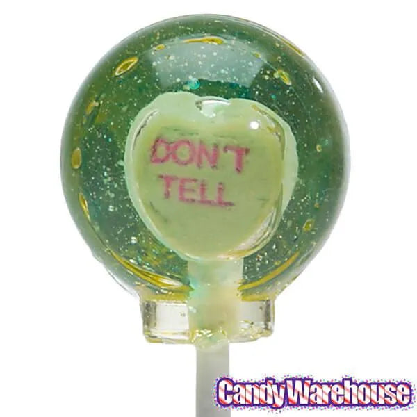 Conversation Candy Hearts Lollipops: 6-Piece Gift Pack