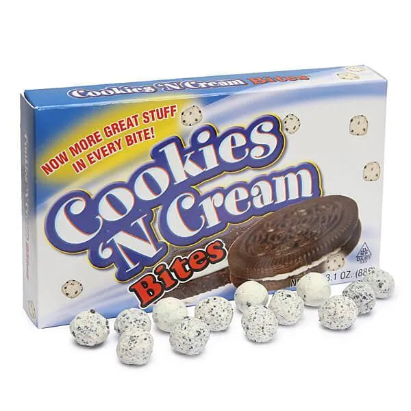 Cookie n Cream Bites Theater Size Packs: 12-Piece Box