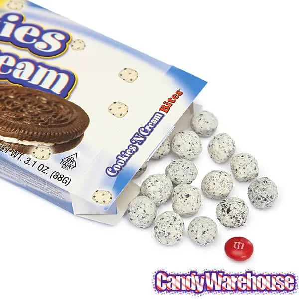 Cookie n Cream Bites Theater Size Packs: 12-Piece Box