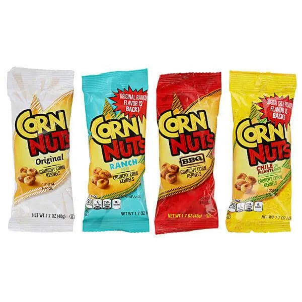 Corn Nuts 1.7-Ounce Packs - Assorted: 24-Piece Box