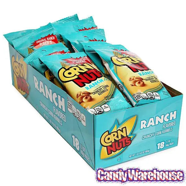 Corn Nuts 1.7-Ounce Packs - Ranch: 18-Piece Box