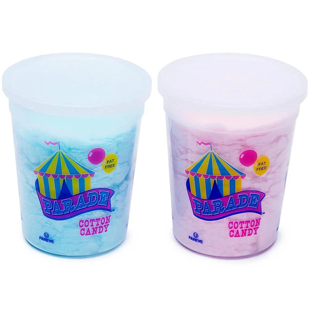 Cotton Candy 2-Ounce Tubs: 8-Piece Case