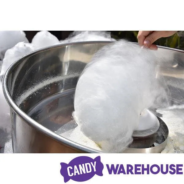 Cotton Candy Floss Sugar - White Birthday Cake: Half Gallon Carton