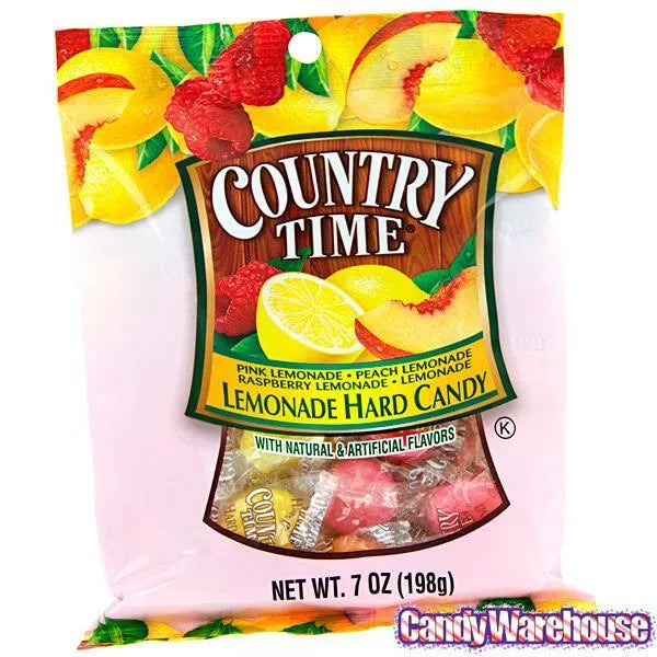 Country Time Assorted Lemonade Hard Candy Discs: 7-Ounce Bag