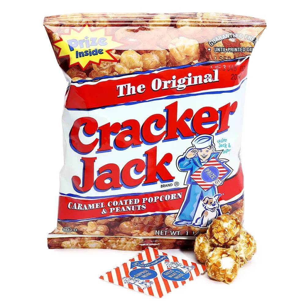 Cracker Jack Candy 1.25-Ounce Bags: 30-Piece Box