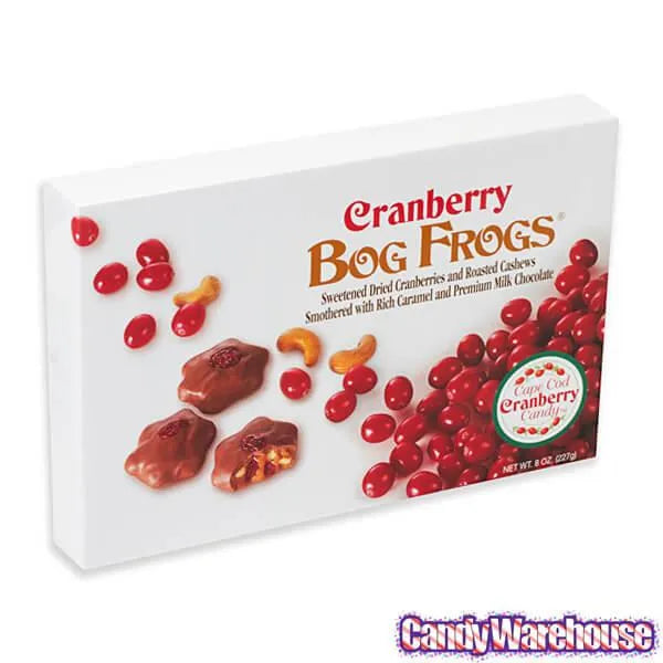 Cranberry Bog Frogs Candy: 8-Ounce Box