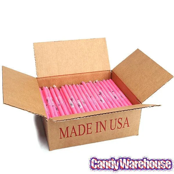 Cranberry Hard Candy Sticks: 100-Piece Box