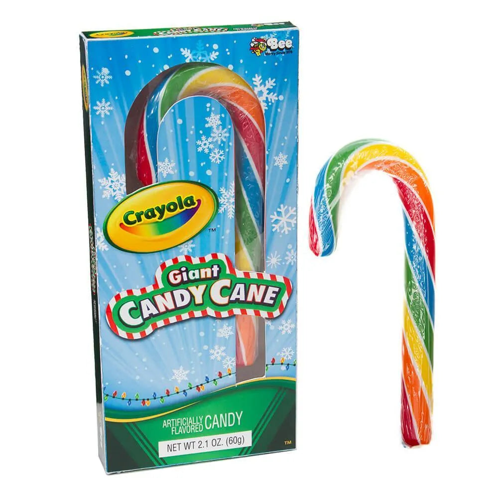 Crayola Giant Candy Canes: 12-Piece Box