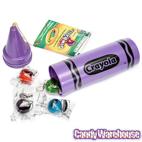 Crayola Plastic Crayons with Gumballs: 18-Piece Display