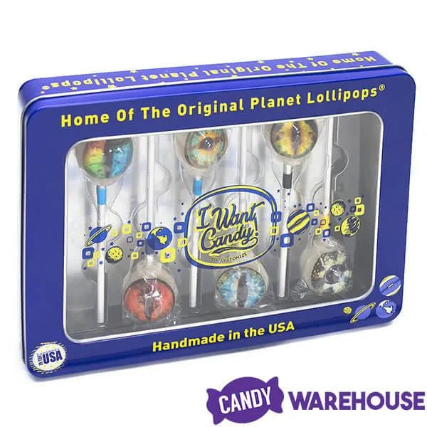 Creature Eyes Lollipops: 6-Piece Gift Pack