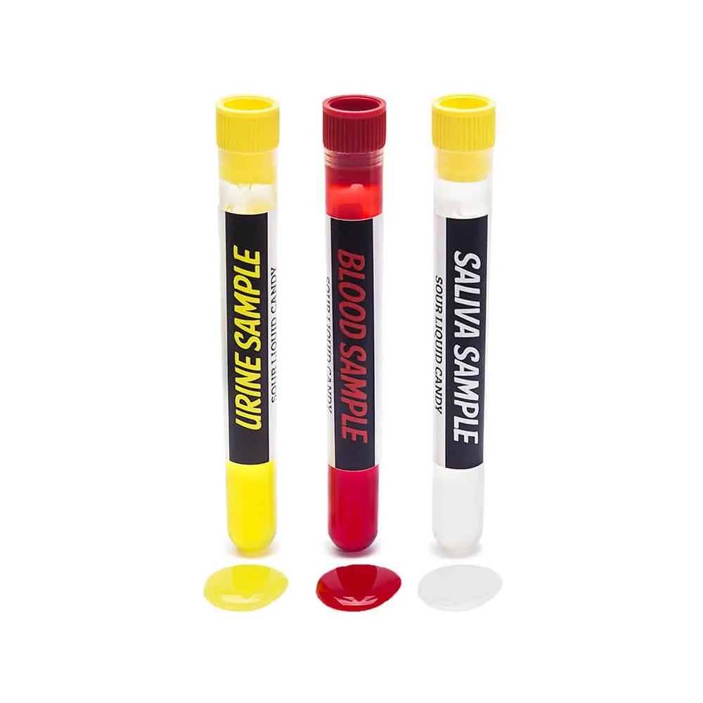 Crime Scene Candy Tubes: 3-Piece Pack