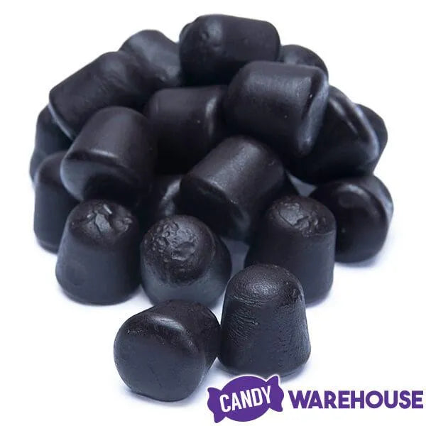 Crows Black Licorice Drops Candy 6.5-Ounce Packs: 12-Piece Box