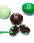 Crunchy Mint M&M's Candy: 8-Ounce Bag