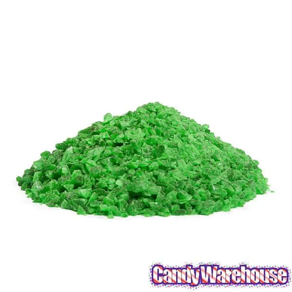 Crushed Candy Chips - Green Apple: 5.8-Ounce Shaker