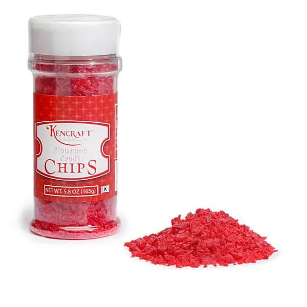 Crushed Candy Chips - Red Cinnamon: 5.8-Ounce Shaker