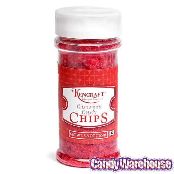 Crushed Candy Chips - Red Cinnamon: 5.8-Ounce Shaker